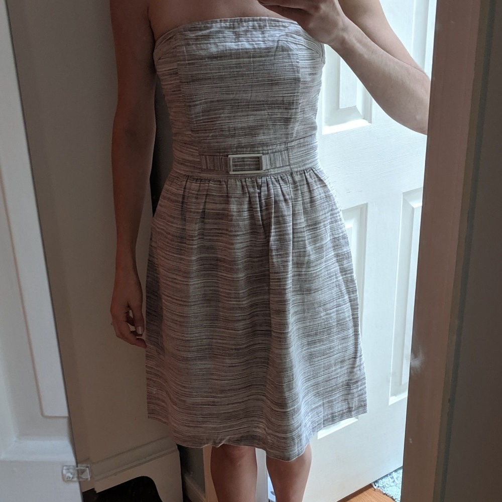 Strapless dress